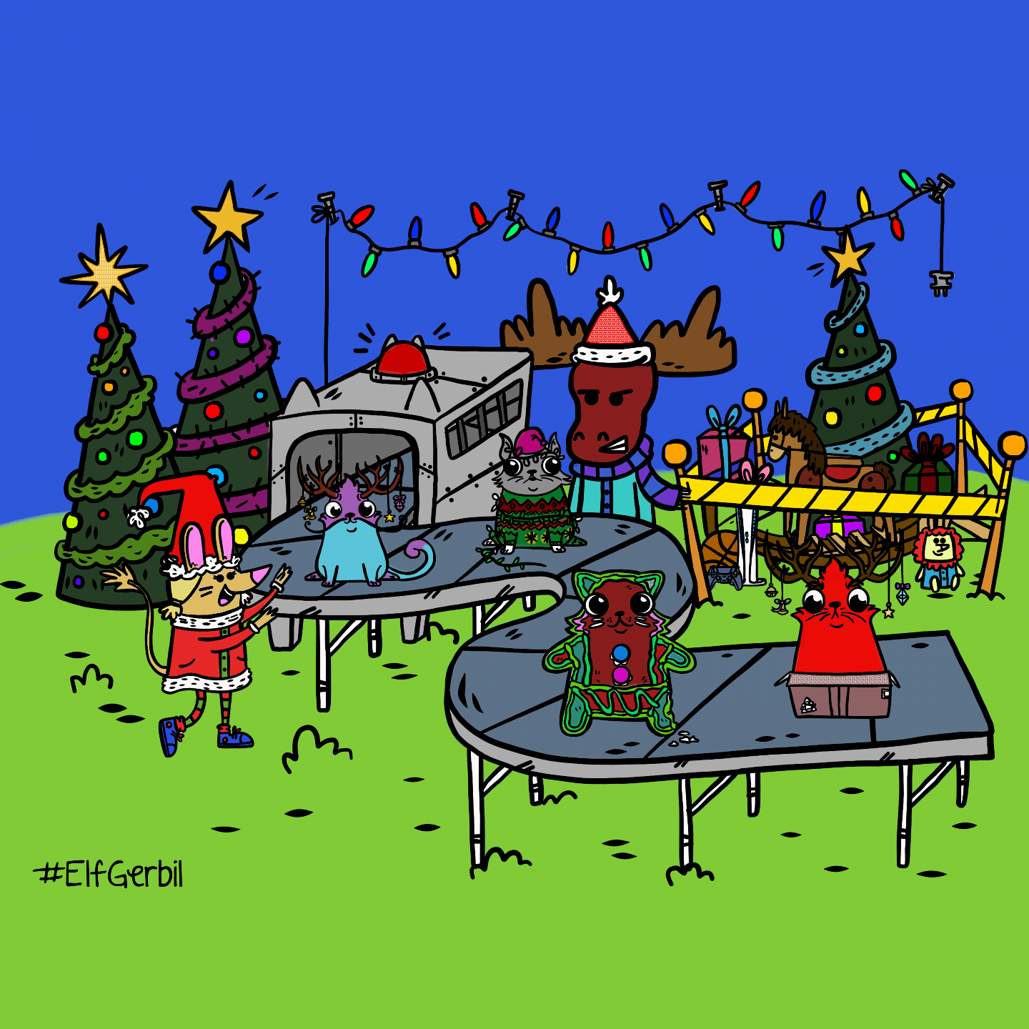 elfgerbil returned artwork by DragoNate