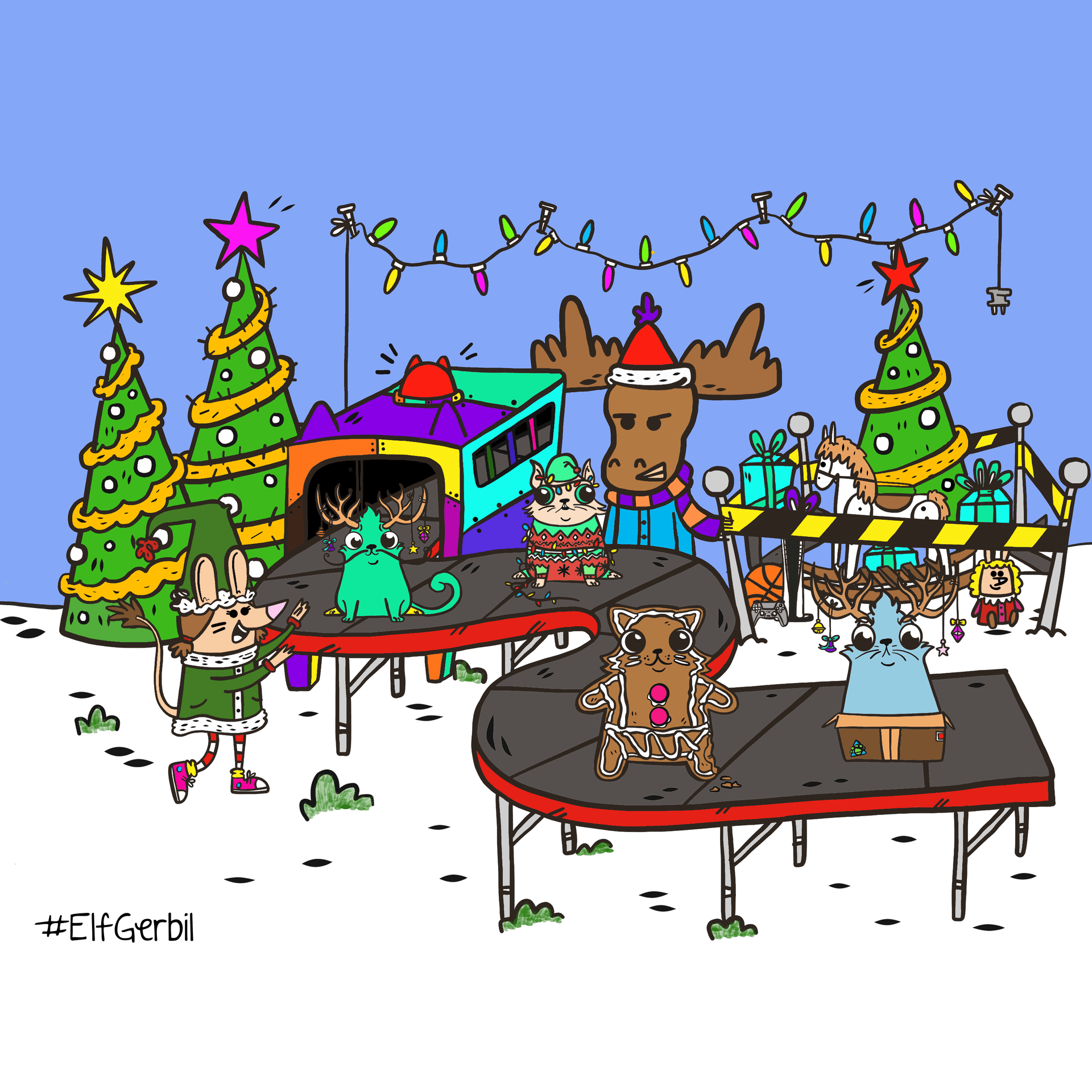 elfgerbil returned artwork by Luke