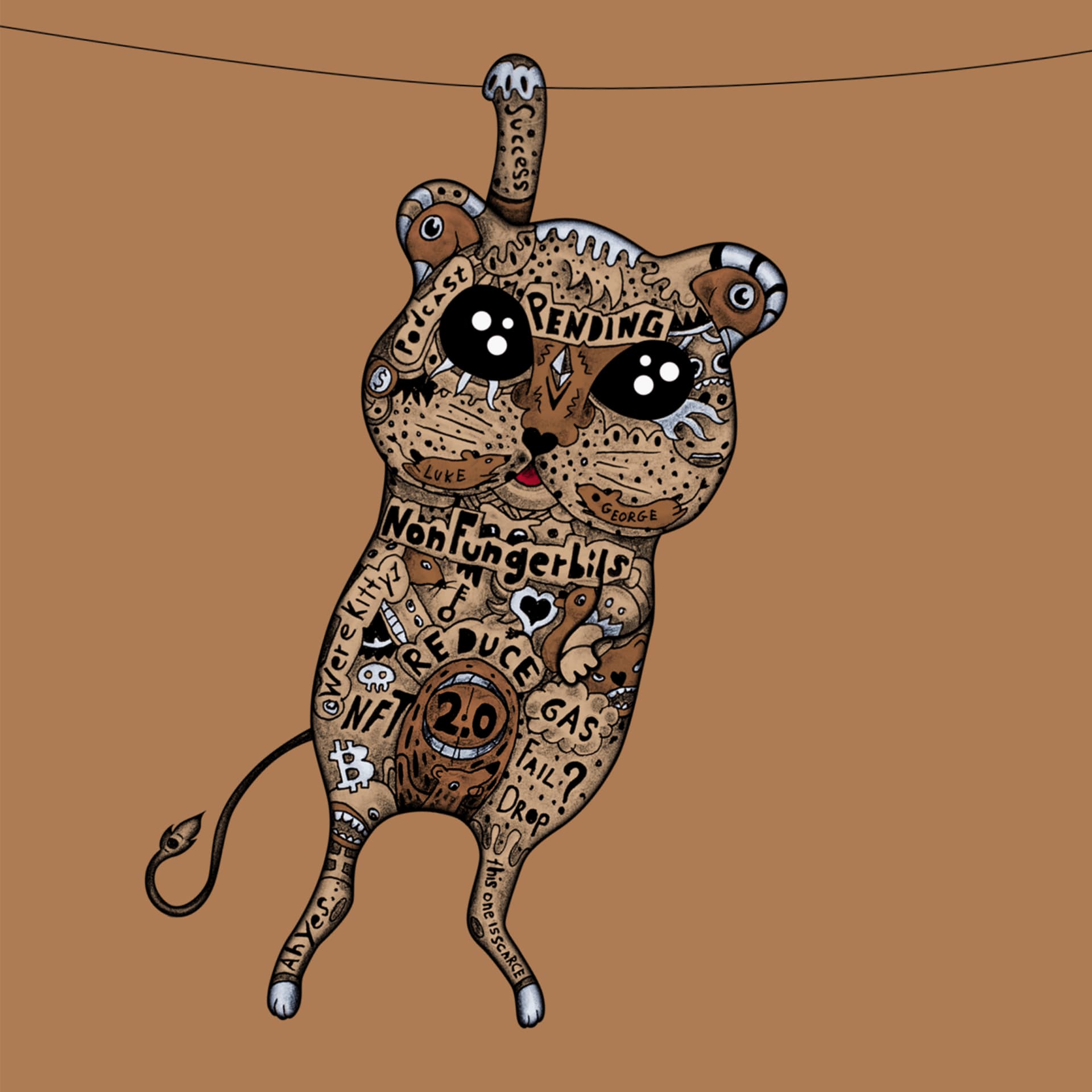 Pending Gerbil by Hackatao